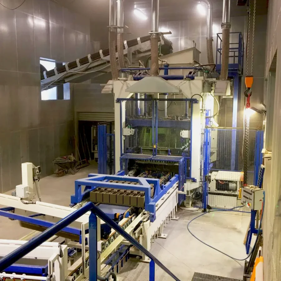 <mark>Manufacturing</mark> of blocks 